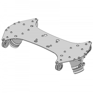 Основание шасси для квадрокоптера Геоскан 401